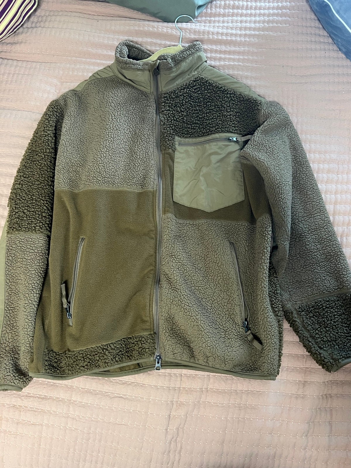 Winter Wear ADRER B-3 Melton Boa Flight Jacket Boa