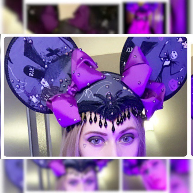 nightmare before christmas mouse headdre
