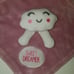 Pink Sweet Dreamer Lovey Plush White Cloud Baby Toy Soft Security Blanket 36753