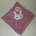 Pink Sweet Dreamer Lovey Plush White Cloud Baby Toy Soft Security Blanket 36753