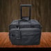Pathfinder Ballistic Laptop Carry-on Luggage On Wheels 18 inches - Black
