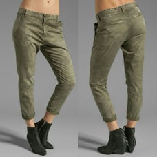 NWT current elliott camofla roll up pants