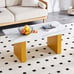 Minimalist Tempered Glass Coffee Table | CT-1546