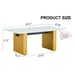 Minimalist Tempered Glass Coffee Table | CT-1546