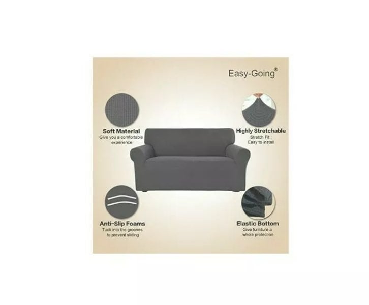 Easy-Going Oversized Sofa Stretch Slipco