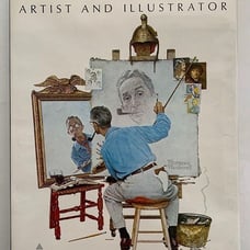 NORMAN ROCKWELL Artist and Illustrator 1ST EDITION 1970 - Hardcover w/Jacket