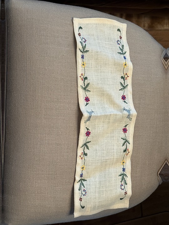 American Girl 18 Doll Josefina Birthday Dishes Party Treats Table Runner PC