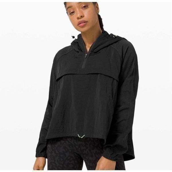 Lululemon Women’s Seek Vista 1/2 Zip Jacket Black XS/S