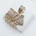 14K Gold Plated Cubic Zircon Pendant, INUS1BR246