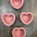 Pink Valentines Heart Shaped Bowl