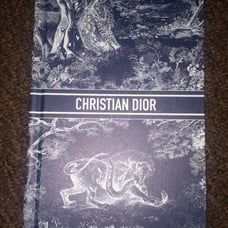 Christian Dior Notebook Platinum Club Novelty Black Newest Edition Authentic