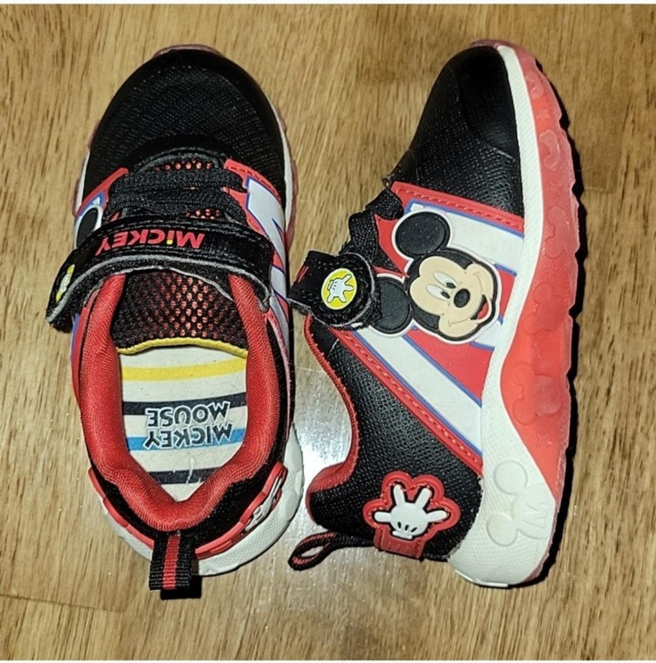 Mickey toddler light up shoes