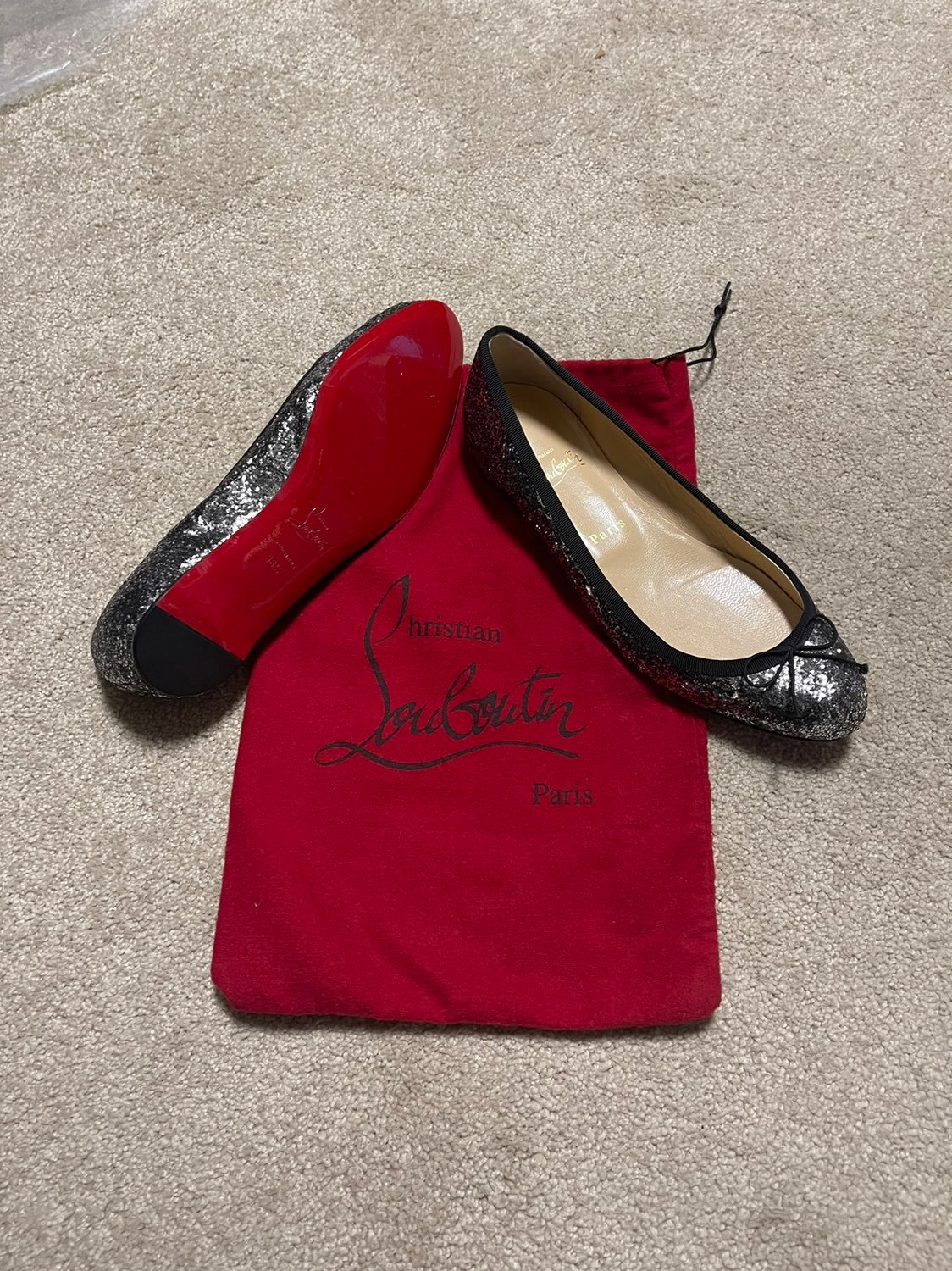 Christian Louboutin Red Flats | Mercari Christian Louboutin Red Flats | Mercari