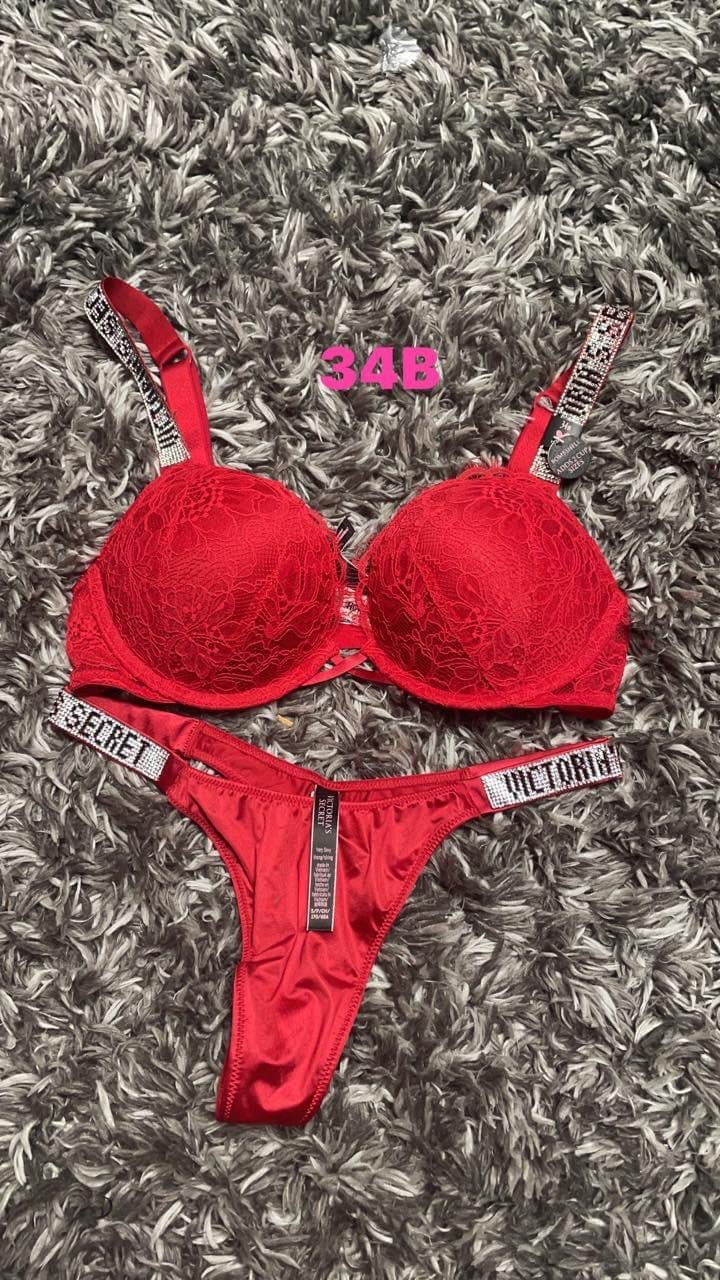 Secret bra and panty set