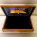 United States of America Gold Presidential Dollars display /storage box