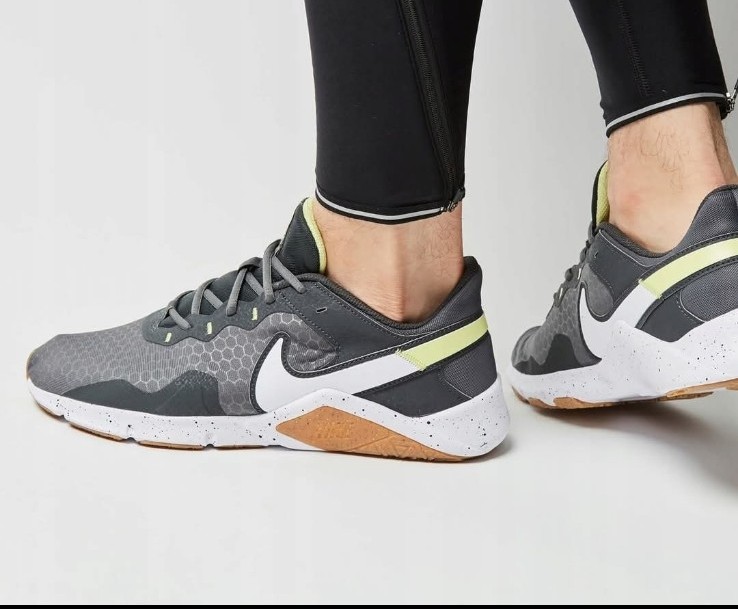 Nike Nike Legend Essential 2 Iron Grey White Size 8.5