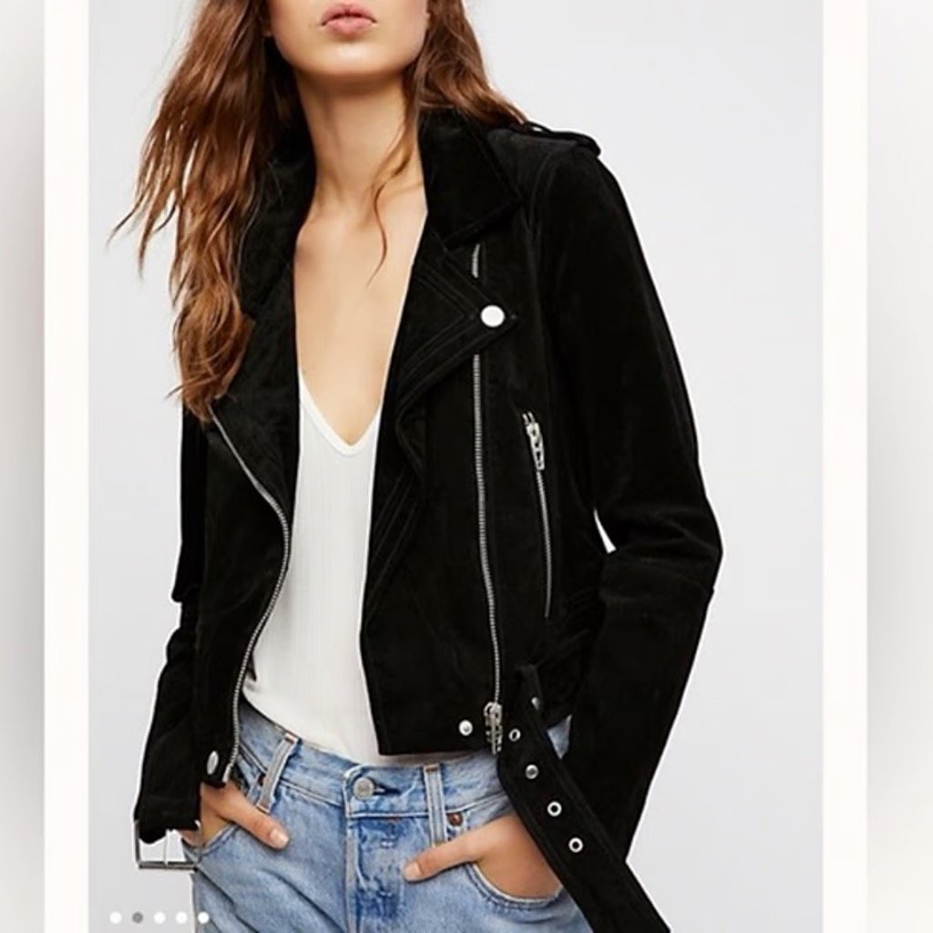 ⭐️BLANKNYC Suede Moto Hipster Hippie Grunge Rock Western Country Boho Hip Jacket