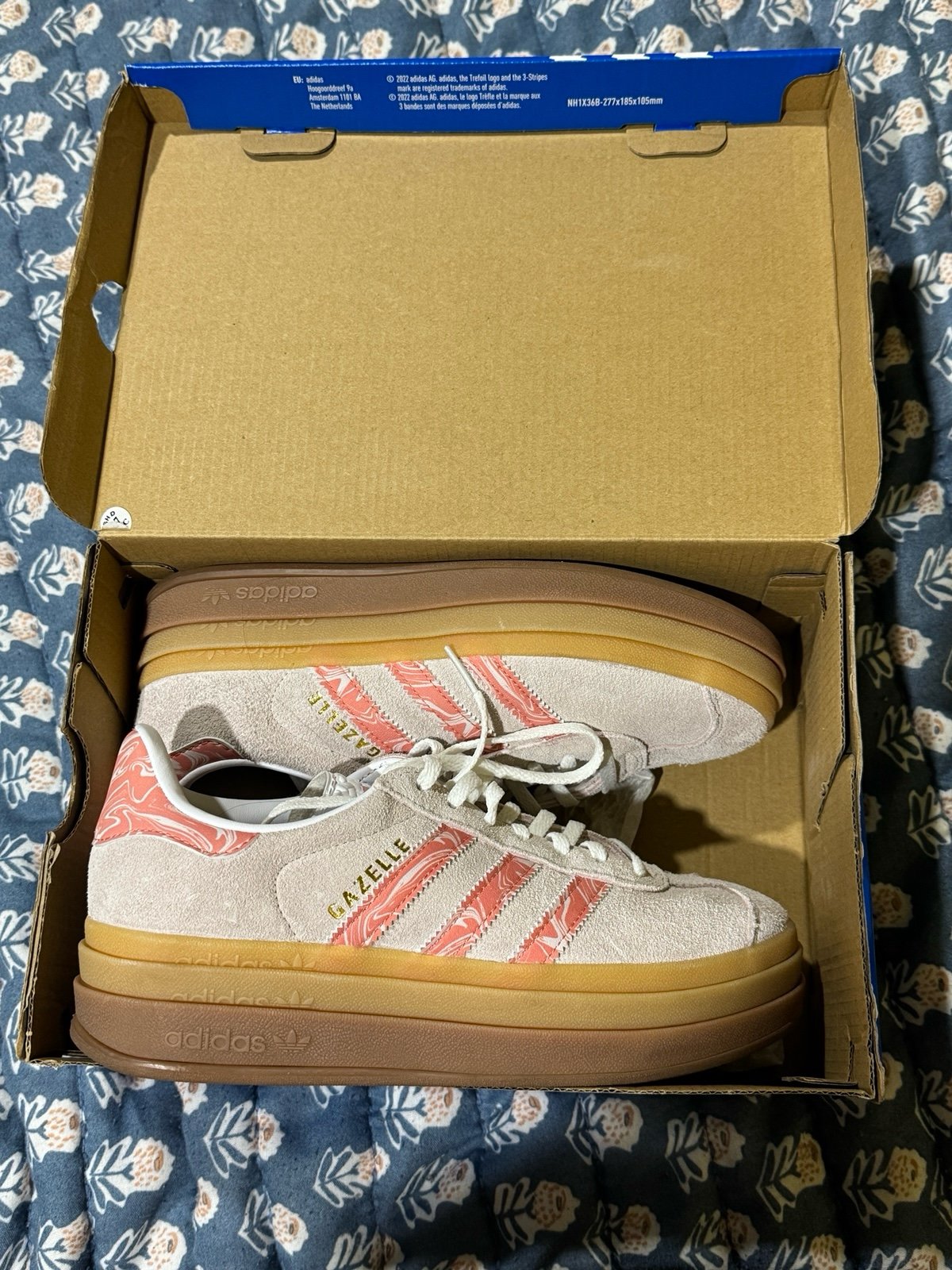 Adidas Gazelle Bold Women’s 6.5 LNC EXCELLENT condition