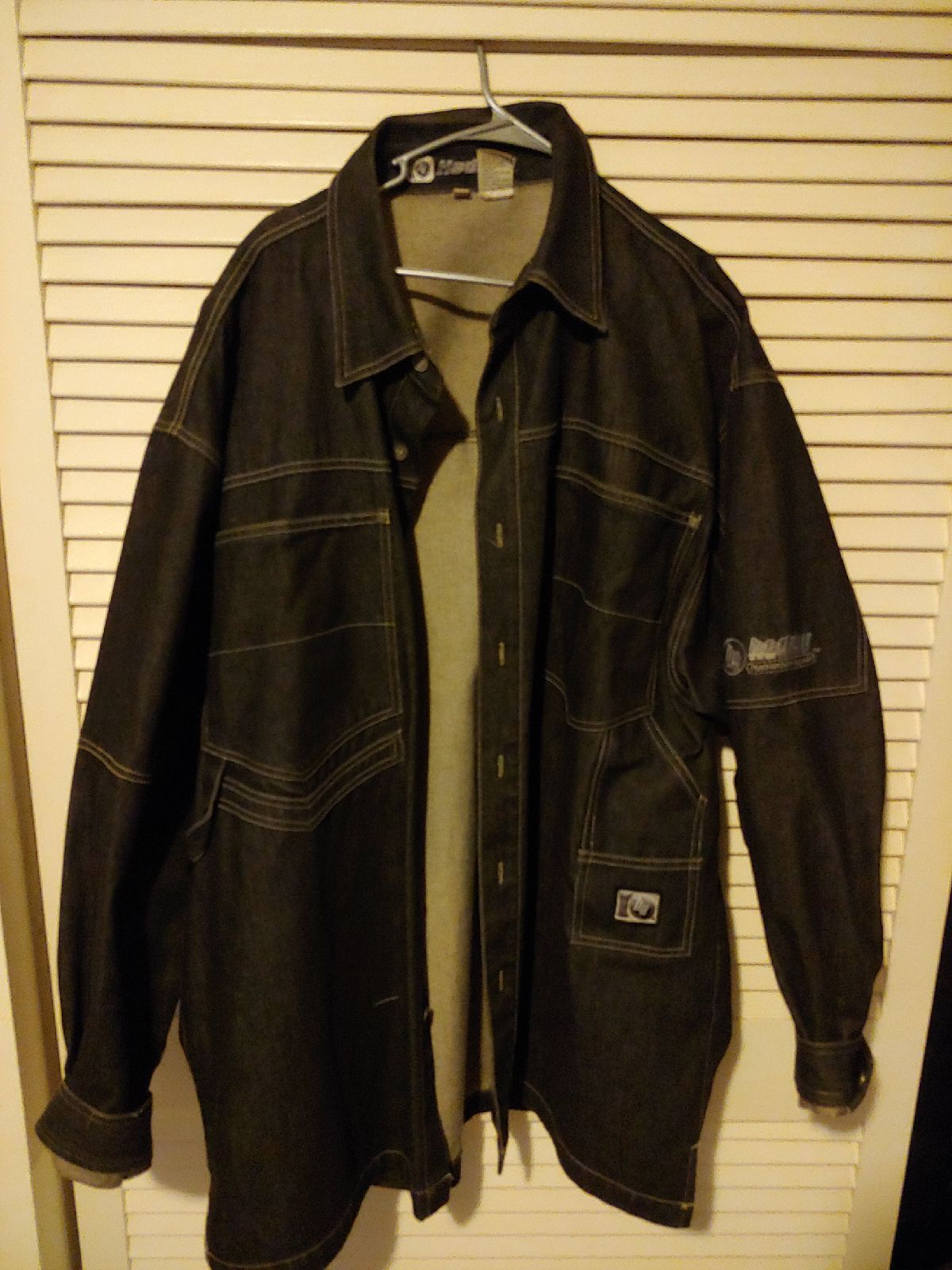 3xl black jeans heads up jacket