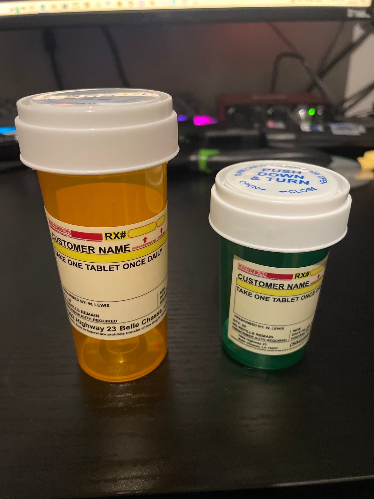 Suicideboys bottles