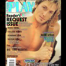 PLAYGIRL April 2001 Country Music Star KEITH URBAN Jim & Nick Falco NUDE TWINS