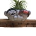 ****SOLD**** plant holder clay rock trol