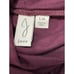 Joie Turtleneck Short Sleeve Pullover Tee Shirt T- Shirt Burgundy Red Large