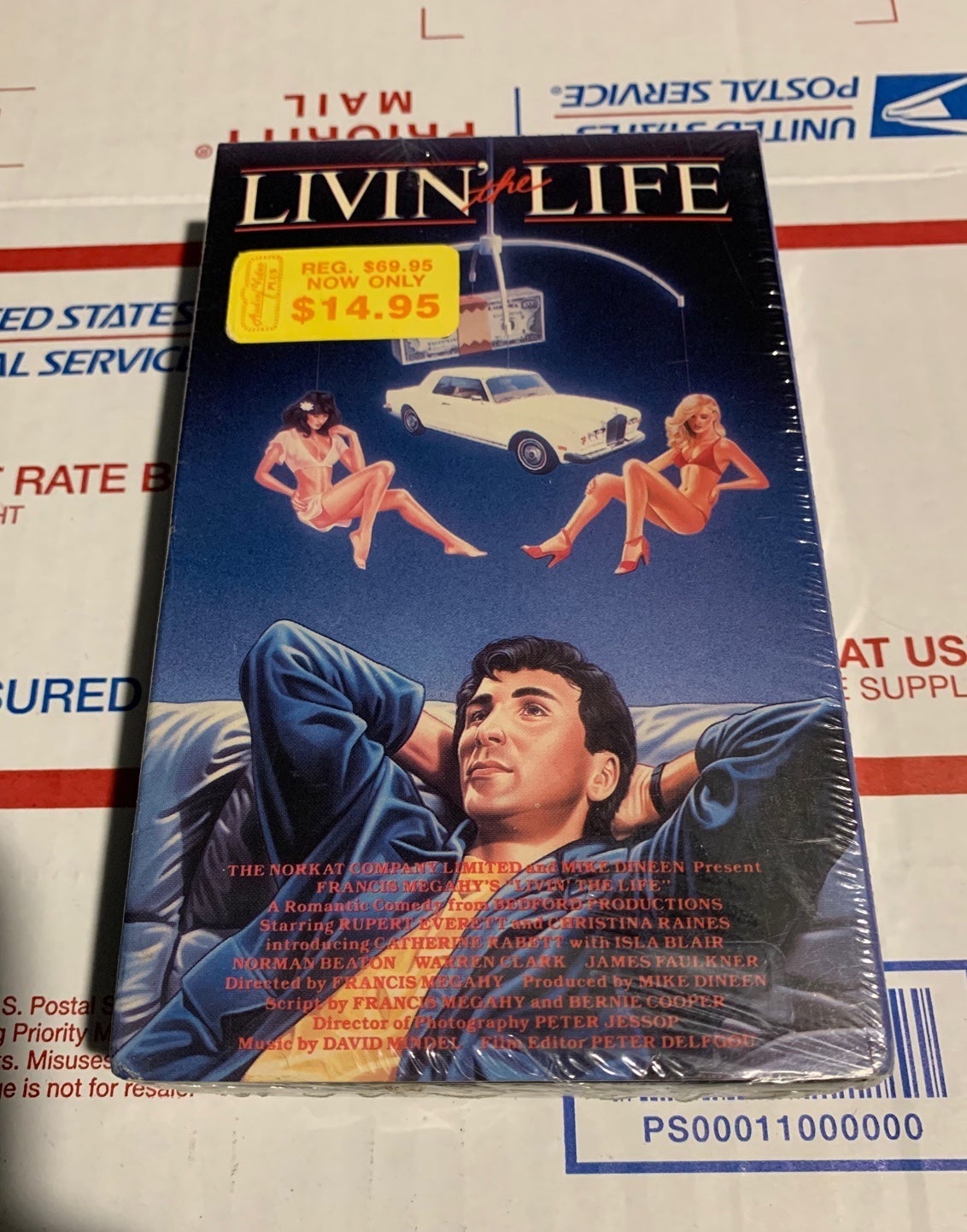 LIVIN’ THE LIFE (BETAMAX, 1984) Rupert Everett Christina Raines SEALED Vestron