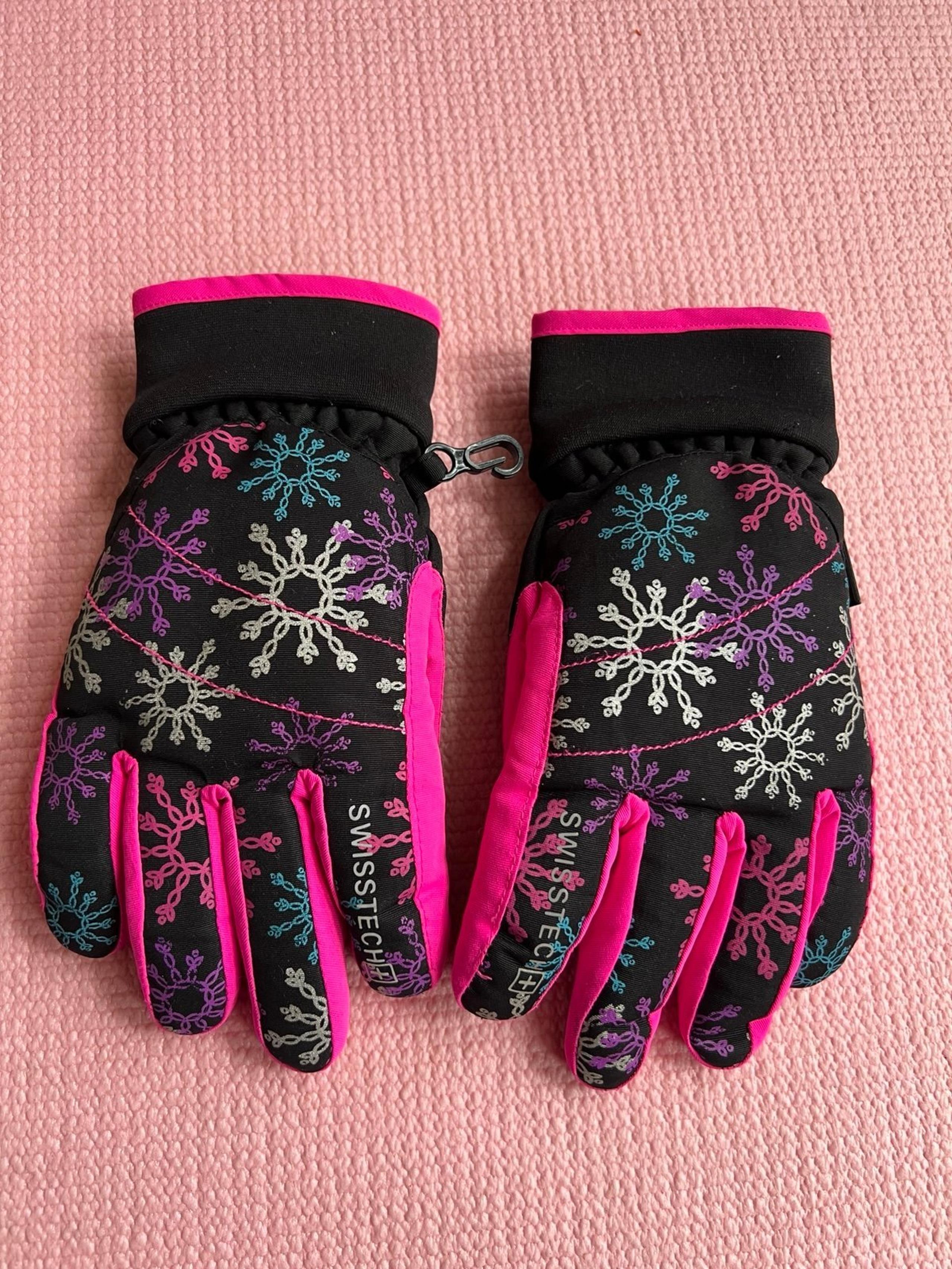 Swiss Tech brand girls' winter gloves size s/m