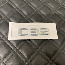 C32 Fits Mercedes Rear Trunk Emblems Logo Badge Letters Numbers Word Decals
