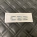 C32 Fits Mercedes Rear Trunk Emblems Logo Badge Letters Numbers Word Decals