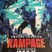 Rare Huge Rampage Dwayne Rock Johnson BUS STOP IMAX MOVIE POSTER 4X6 Video Game.