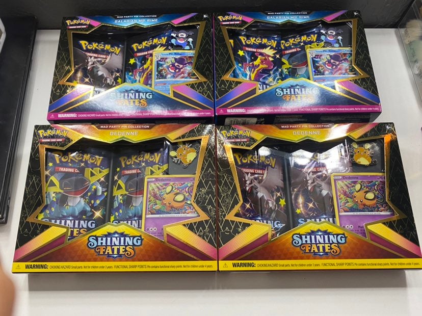 Pokemon mad party pin collection