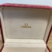 VINTAGE GENUINE OMEGA Red watch box With International Warranty ID & ID Holder