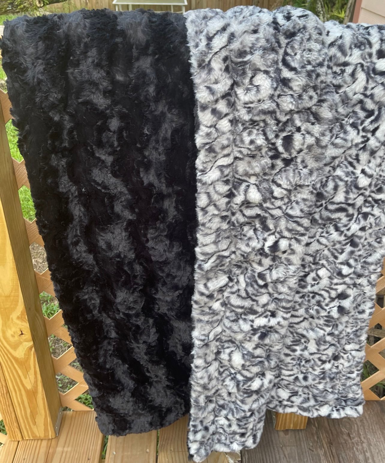 Handmade Minky Blanket