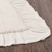 Beautiful Farmhouse/Country/Neutral Burlap Antique White Bathmat 27x48