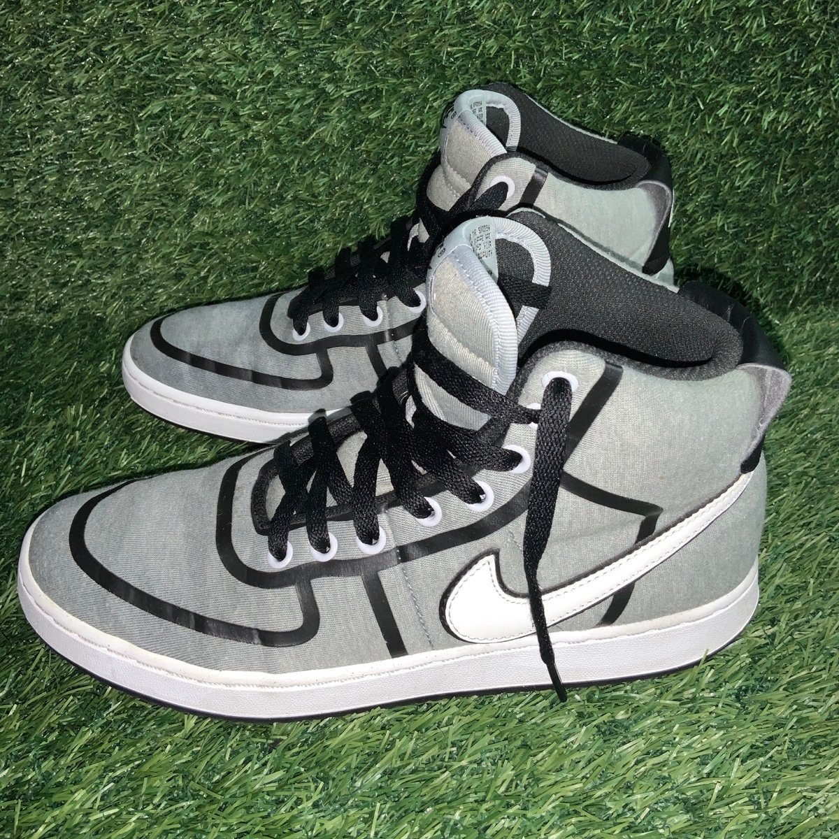 Nike Vandal High 'Matte Silver Glass red' 7310067-011 Women’s Size 9