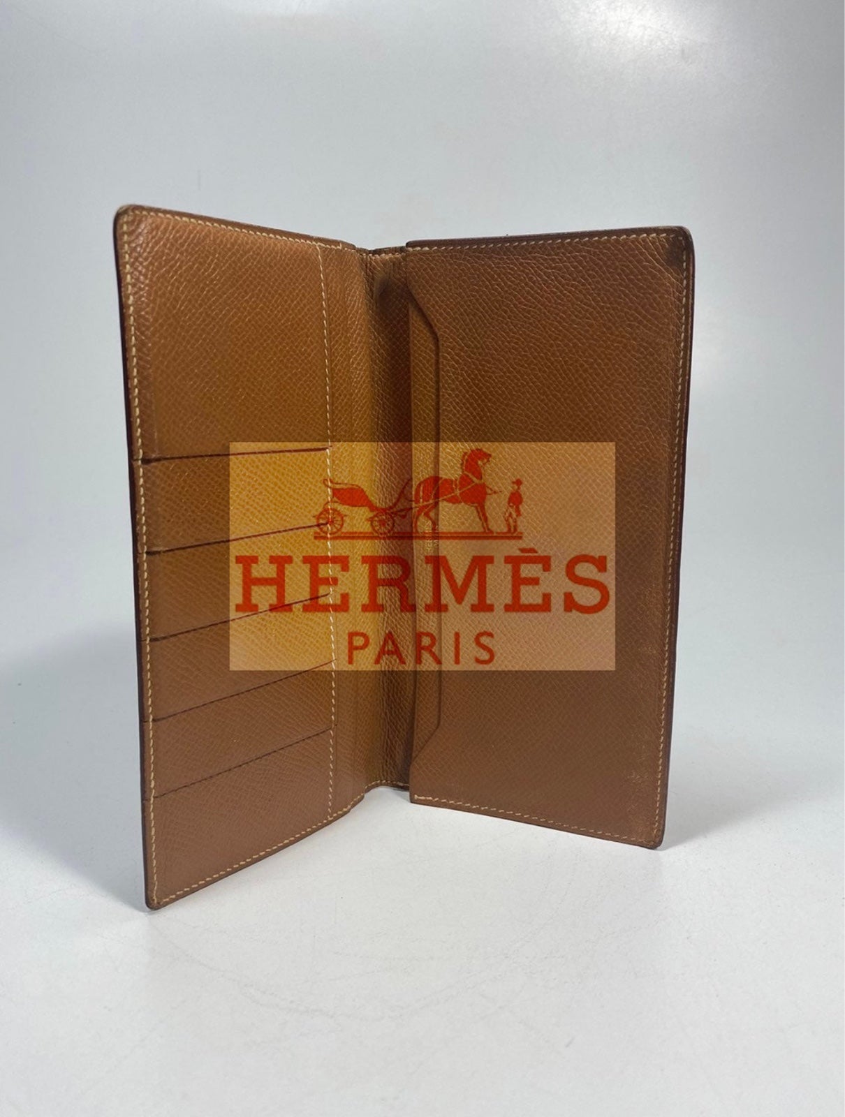 Hermès Pre-owned Béarn Bi-Fold Cardholder - Orange