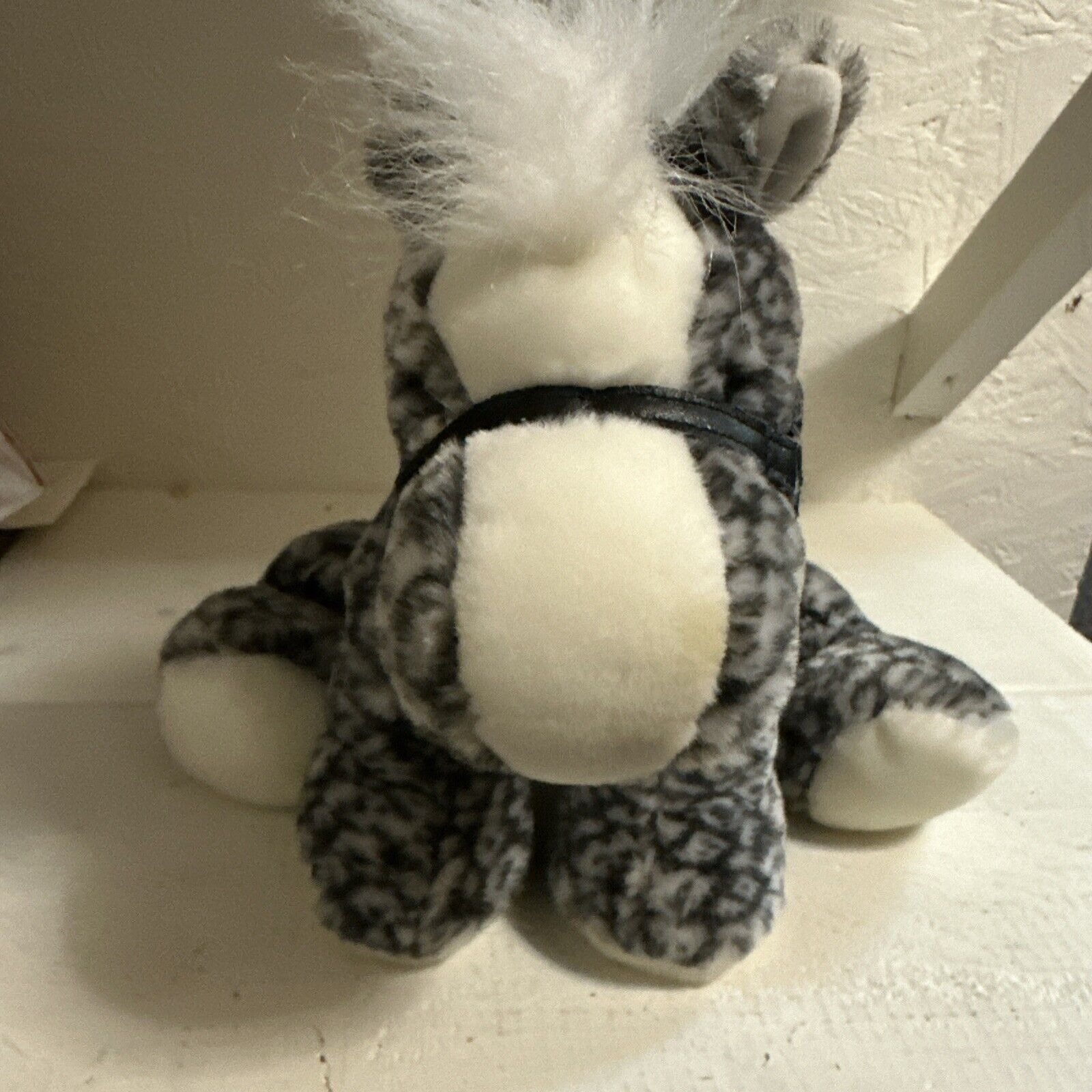 Vintage WILBUR The Percheron Horse 2001 Mary Meyer Plush 12 Floppy Beanie