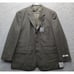 Alfani Blazer Jacket Mens 46 Gray Wool Regular Fit Single Breasted Notch Lapel