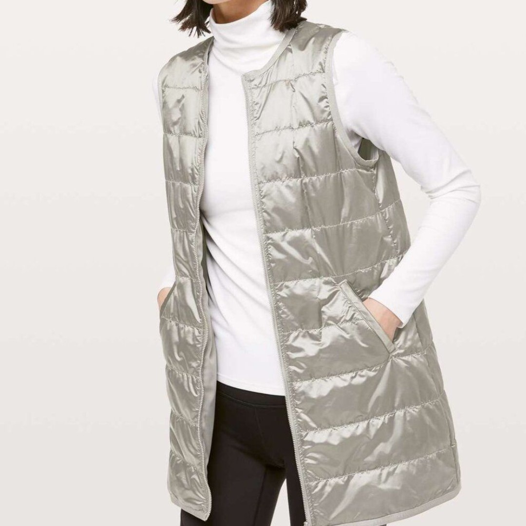 LULULEMON KEEP ON TREK VEST - CARBON DUST