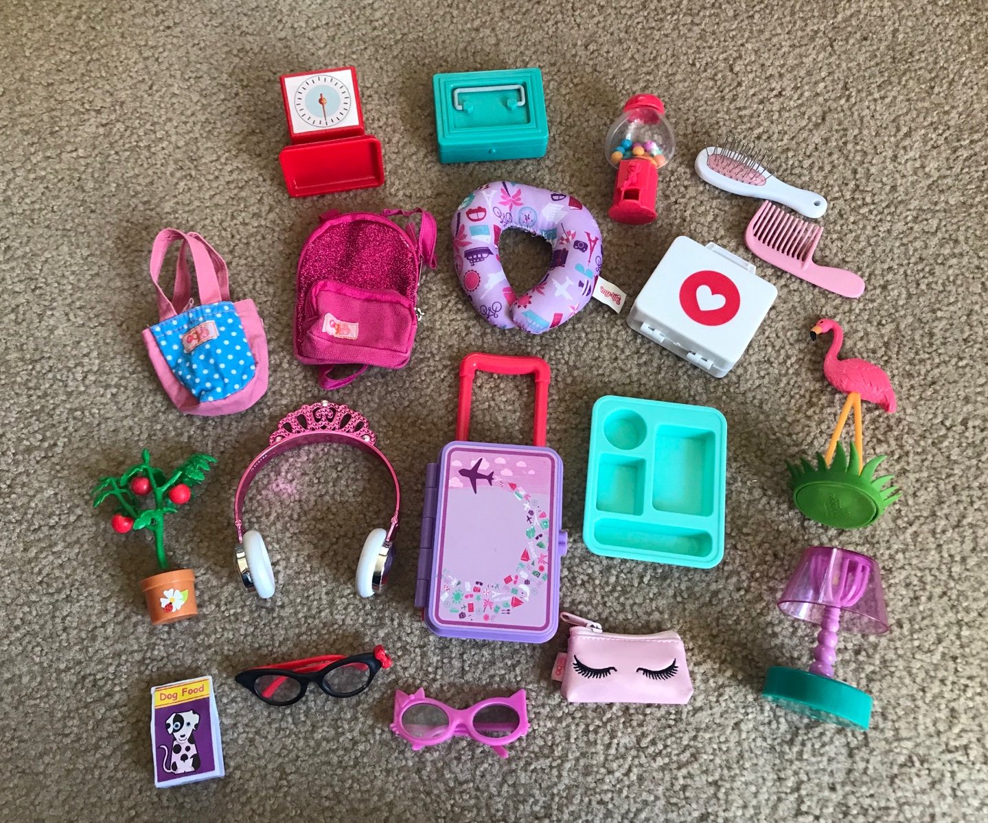 HUGE 18” Doll Accessories Lot