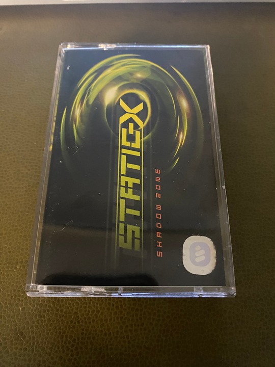 VG++/NM- ***Static-X *Shadow Zone *cassette tape *VG++/NM- *2003 *Warner Bros