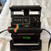 80’s Vintage Polaroid Rainbow OneStep 600 Instant Film Camera with Strap Works