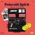 80’s Vintage Polaroid Rainbow OneStep 600 Instant Film Camera with Strap Works