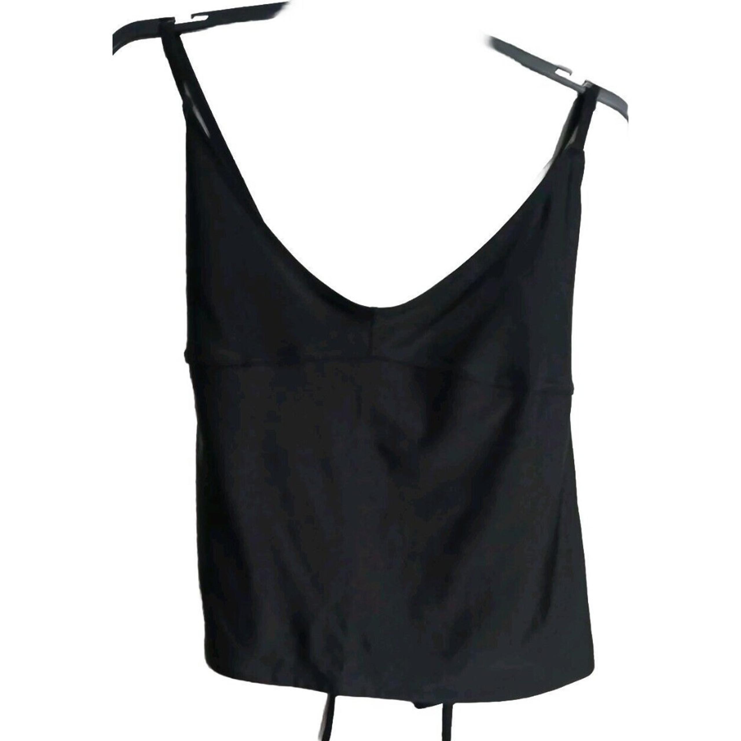 NWT Women's Old Navy Black Scoop Neck Tankini Swim Top Size XXL 20