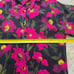 Alicie + olivia black & pink floral dress