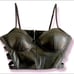 NWOT. Leather style bustier. Open side .