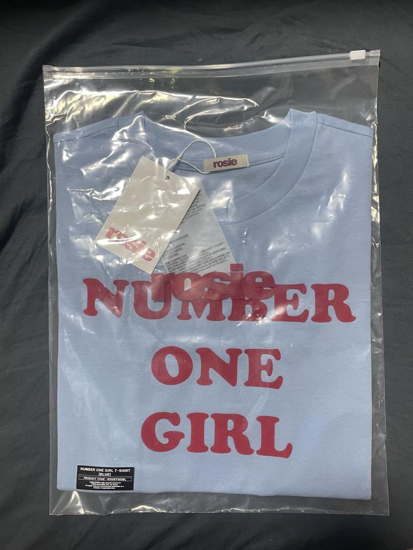 Rosie NUMBER ONE GIRL T-shirt, Blue
