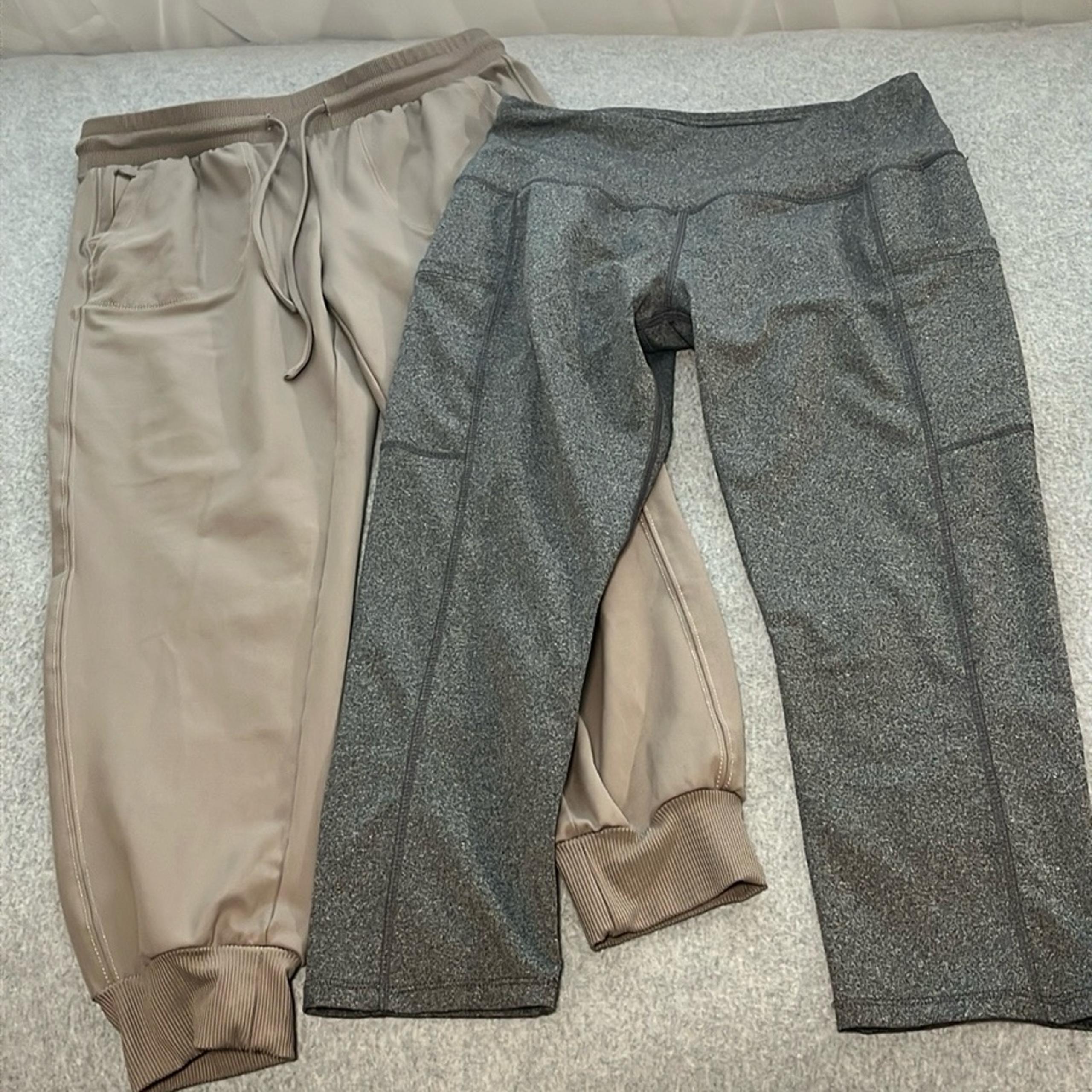 Athletic Jogger Cropped Leggings Bundle Medium Rachel Zoe NYL Active